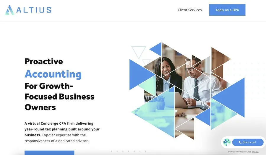 Altius CPA accountant platform